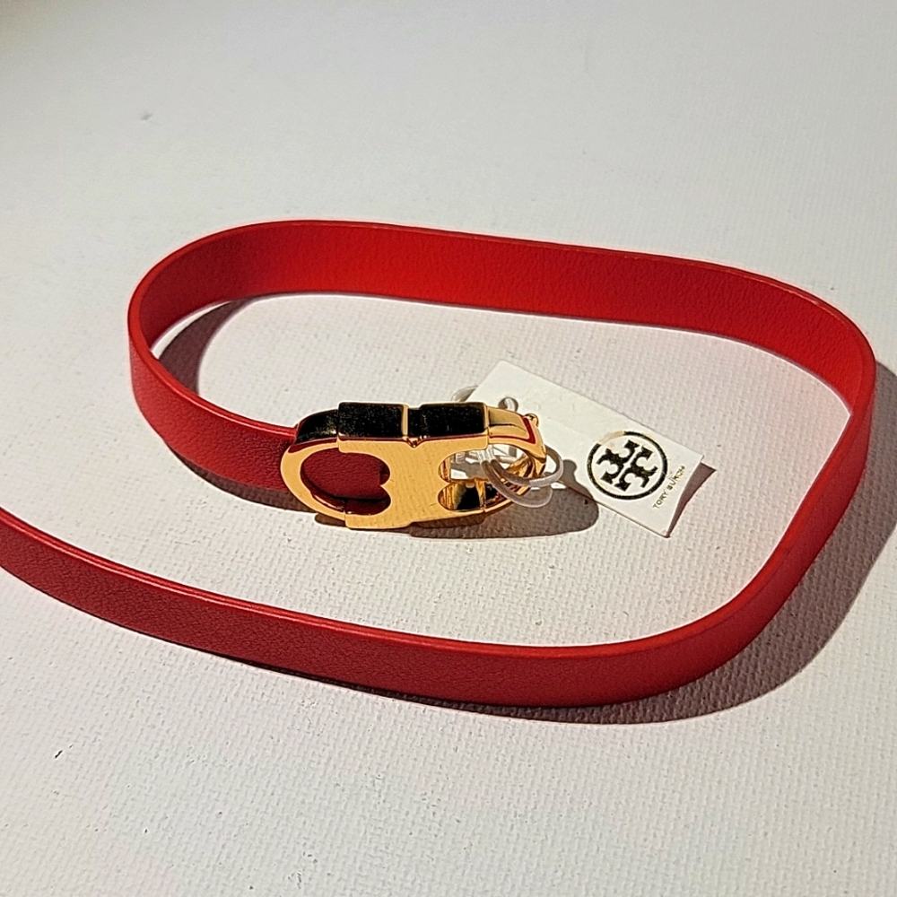 Tory Burch Gemini link double wrap bracelet